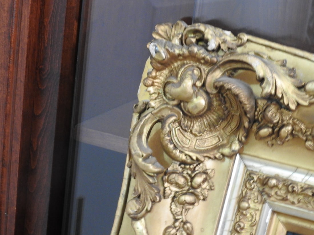 The Three Musketeers Oil on Canvas in Ornate Frame - 5