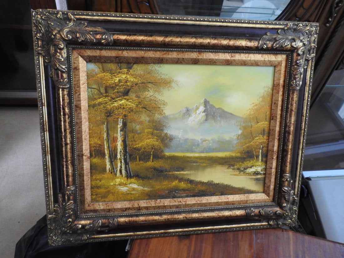 Artist-Signed Landscape Oil on Canvas - 6