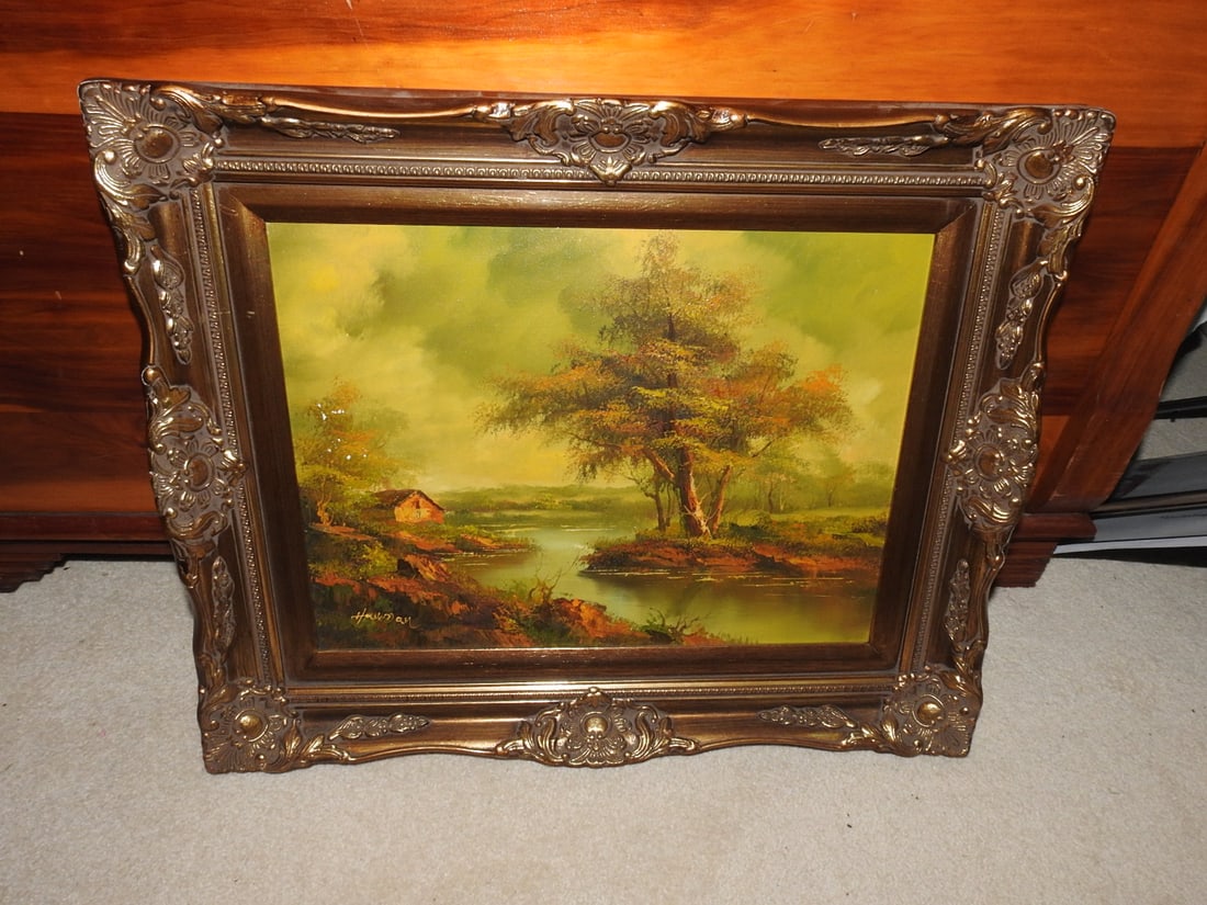 Artist-Signed Landscape Oil on Canvas (1 of 11)
