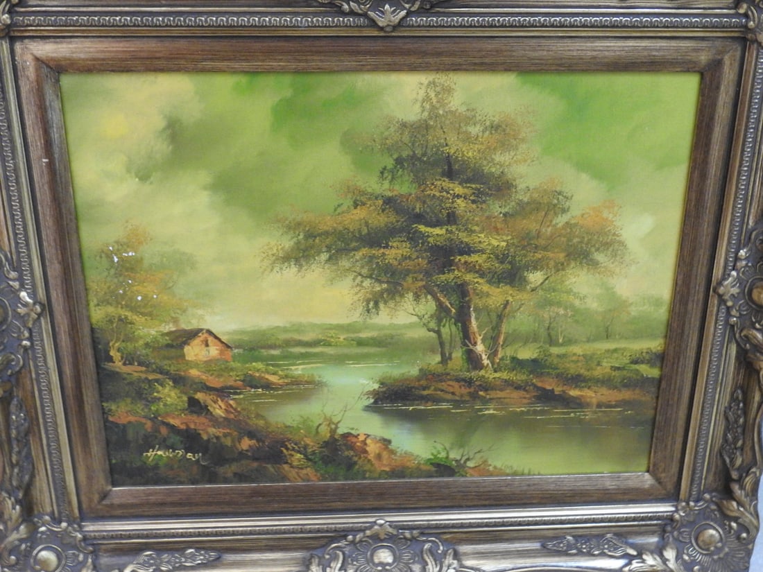 Artist-Signed Landscape Oil on Canvas - 2