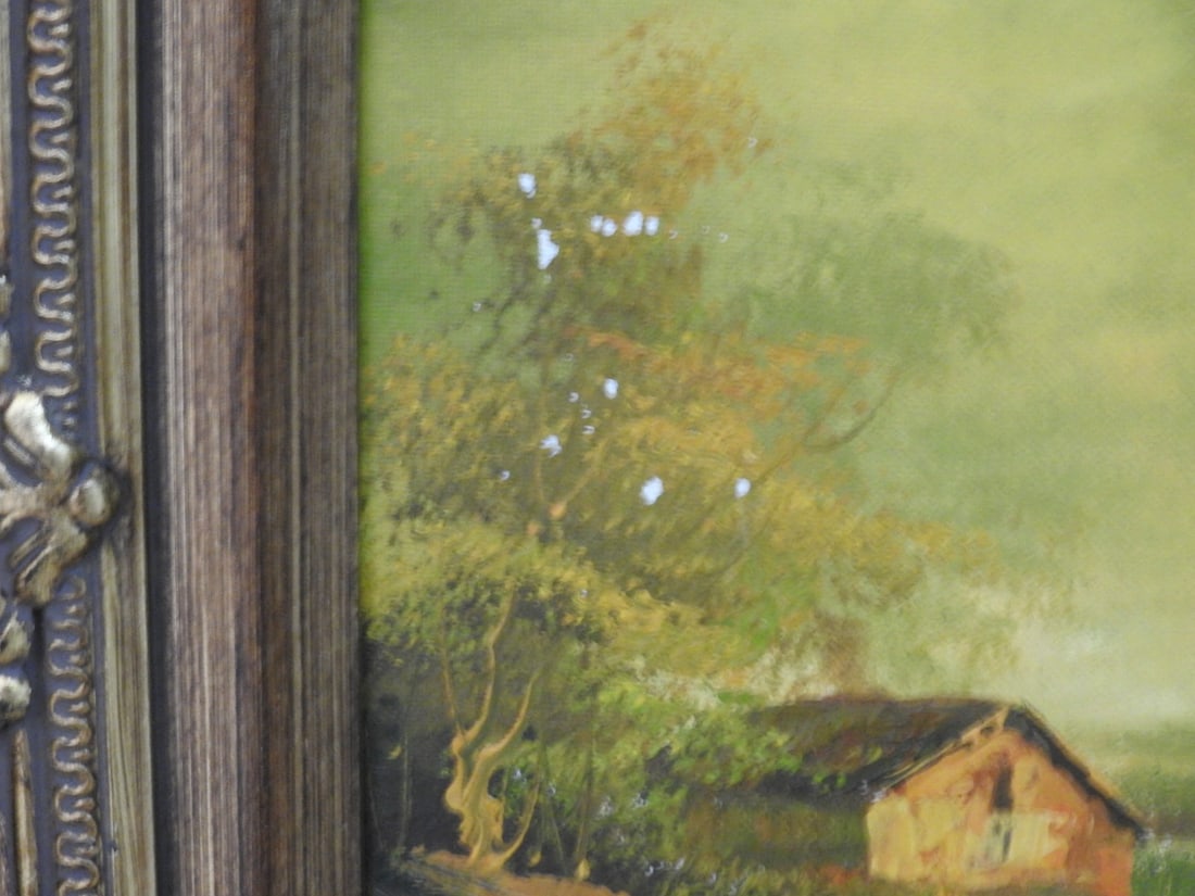 Artist-Signed Landscape Oil on Canvas - 3