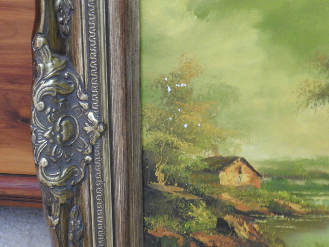 Artist-Signed Landscape Oil on Canvas - 4