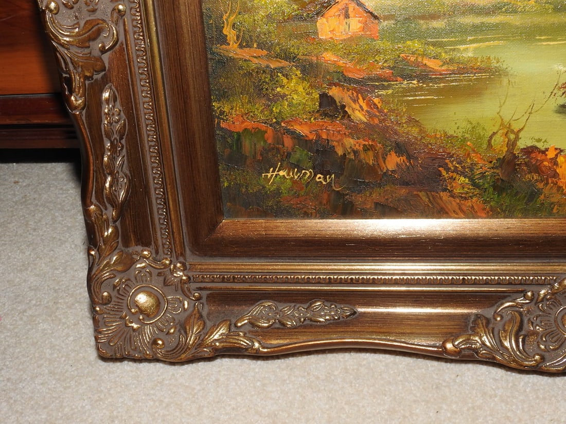 Artist-Signed Landscape Oil on Canvas - 8
