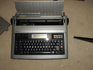 Vintage Panasonic Electric Typewriter
