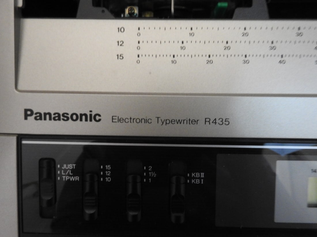 Vintage Panasonic Electric Typewriter - 2