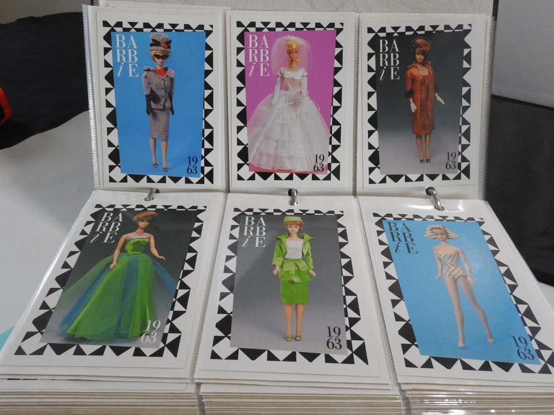 Vintage Barbie Collector Cards Album - 7