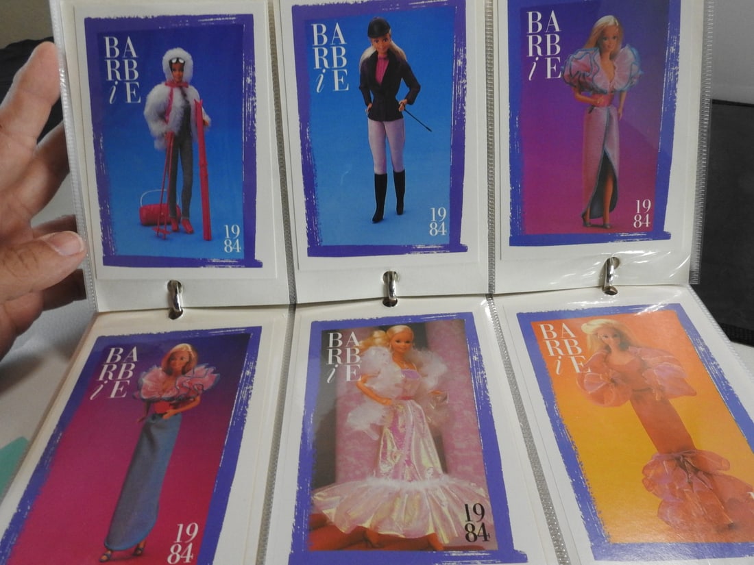 Vintage Barbie Collector Cards Album - 9