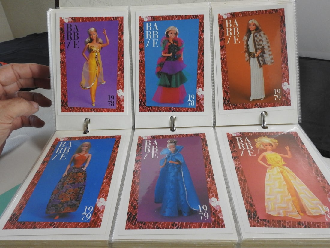 Vintage Barbie Collector Cards Album - 10