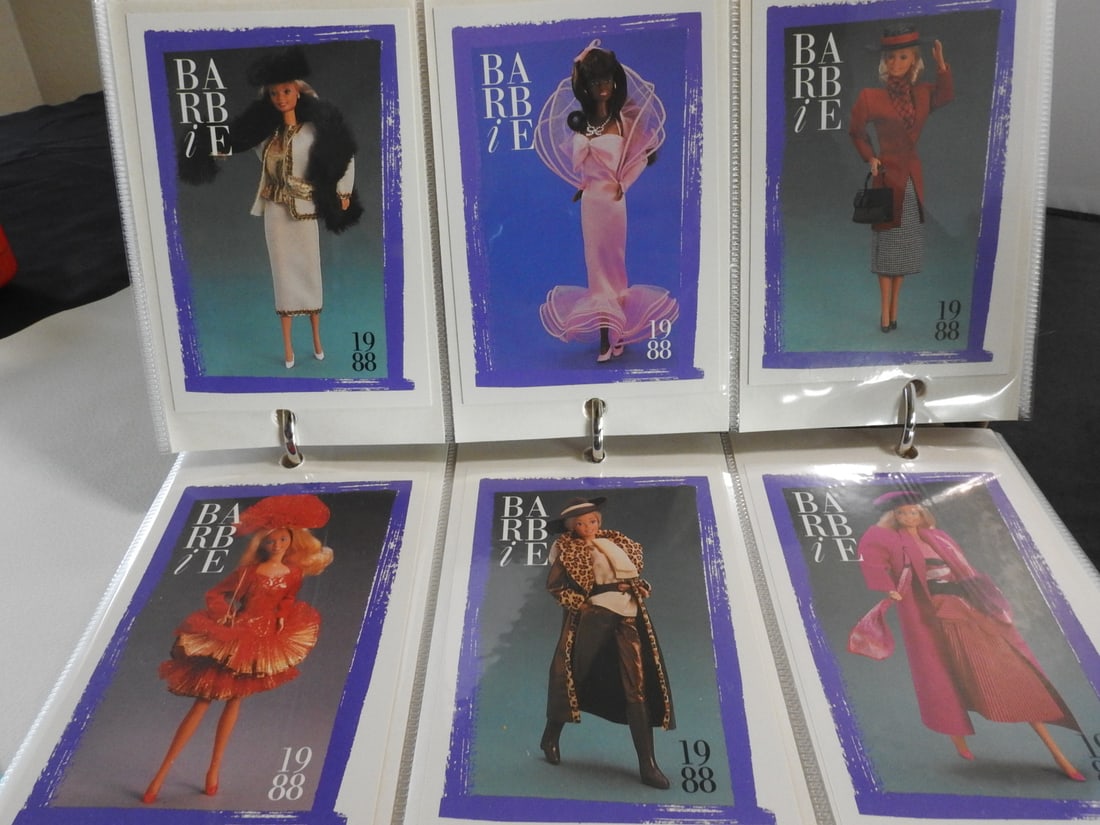 Vintage Barbie Collector Cards Album - 11