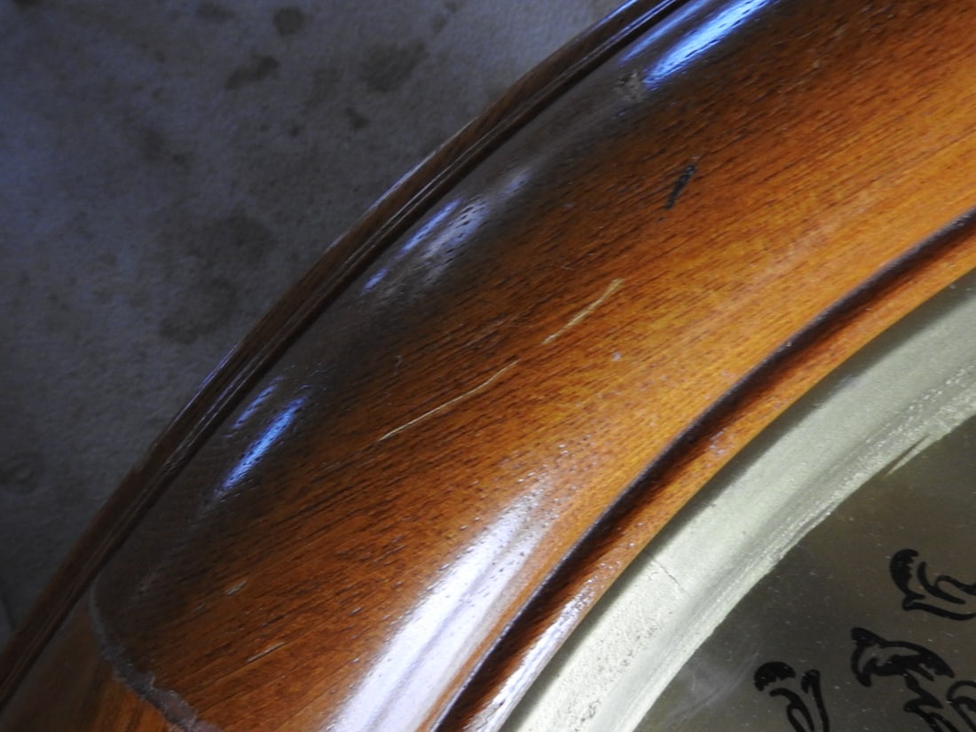 Vintage Gear-Operated Coffee Table Clock - 8