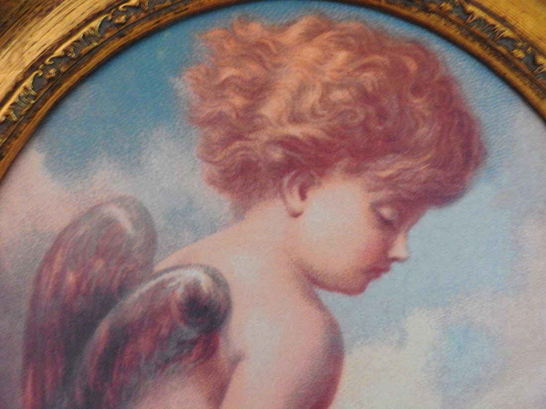 Daydreams Victorian Style Lithograph Print - 5
