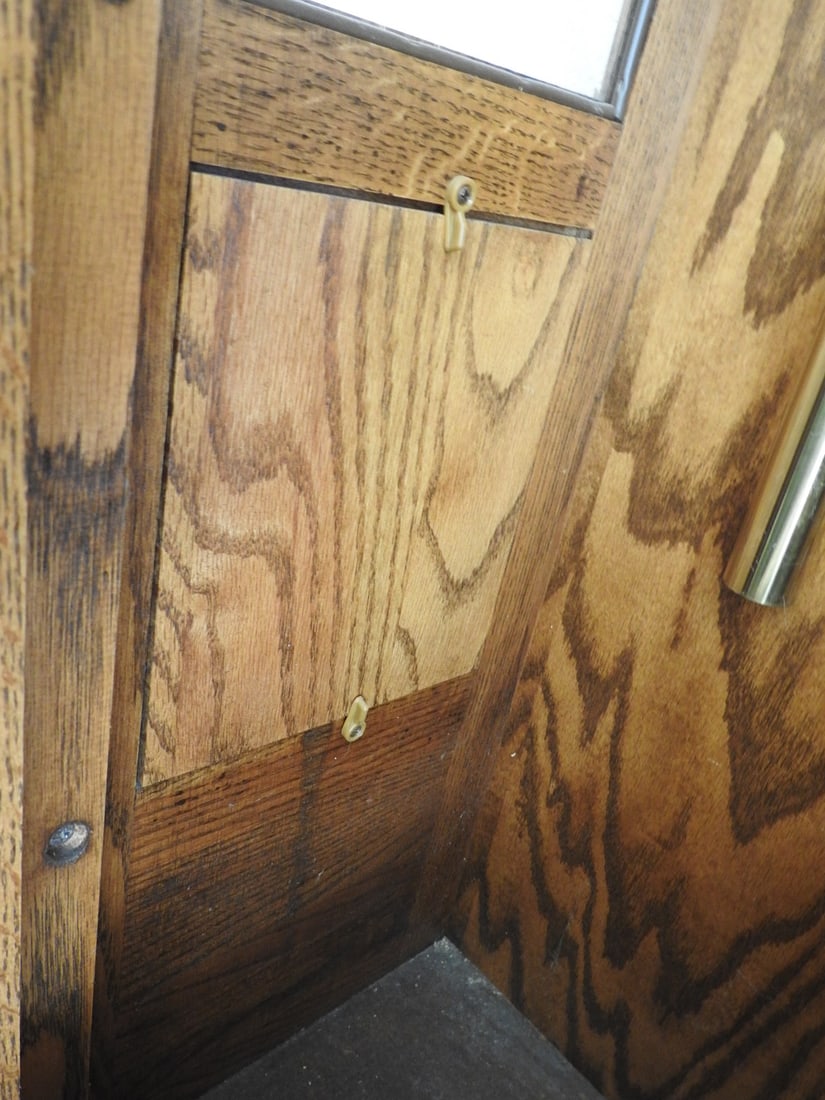 Emperor Oak & Brass Grandfather Clock - 7