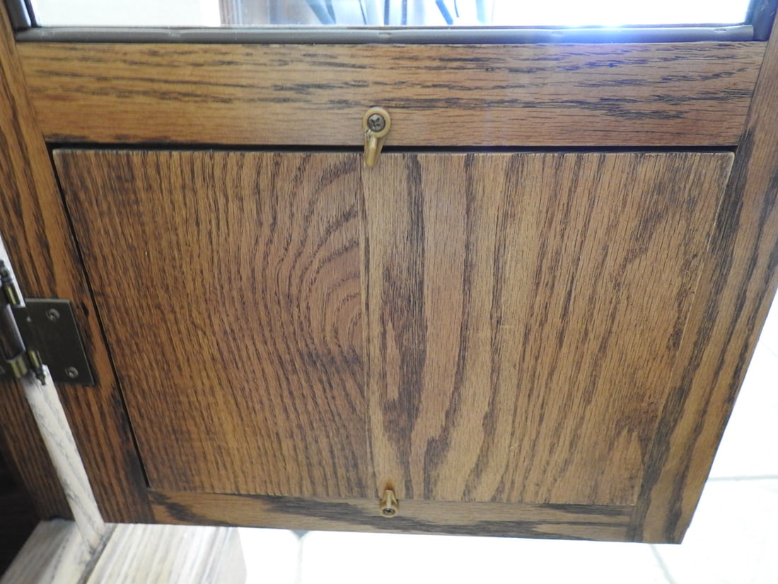 Emperor Oak & Brass Grandfather Clock - 9