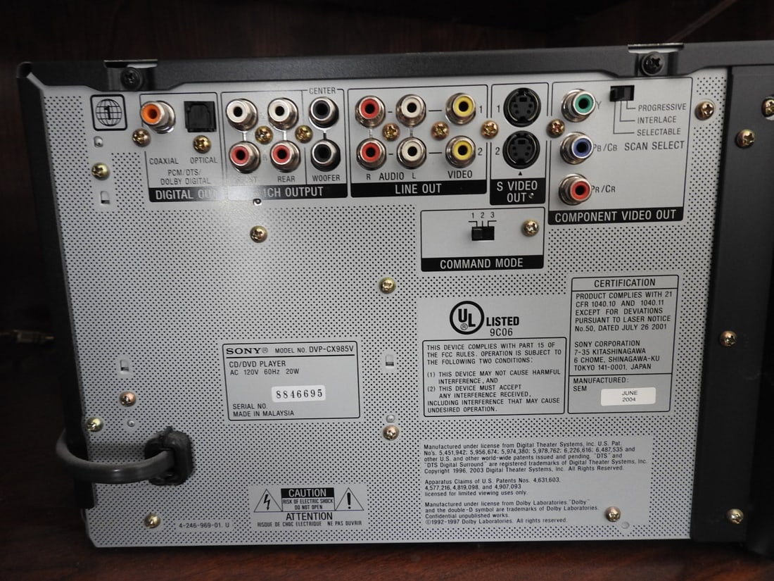 Sony Disc Explorer 400 CD Changer - 6