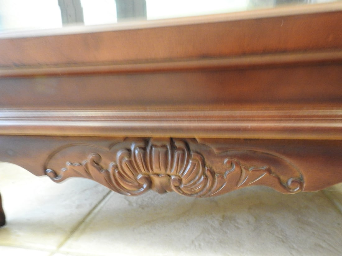Classical Style Glass Curio Cabinet - 16