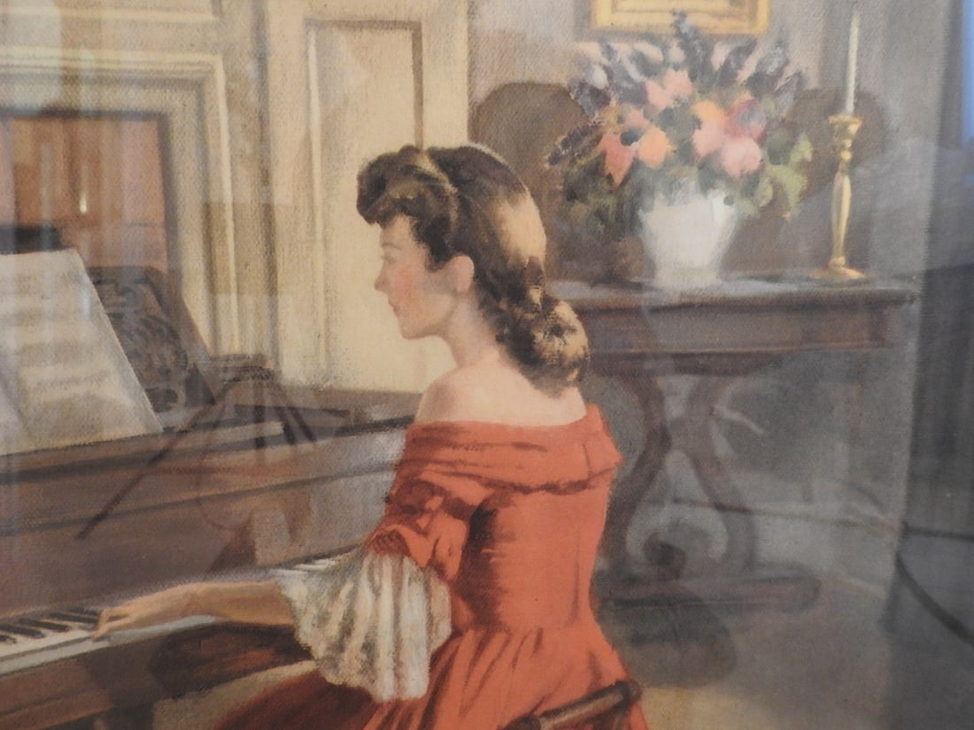 Sonata by Anthony Fitlaff Framed Reprint - 3