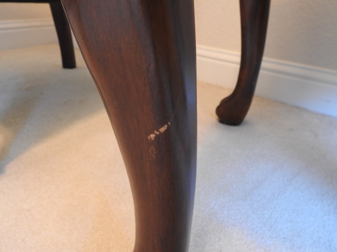 Rococo Style Breccia Pernice Marble Top End Table - 6