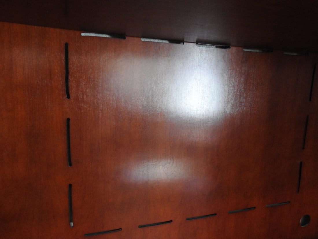 Classical Style Carved Mahogany Armoire - 4