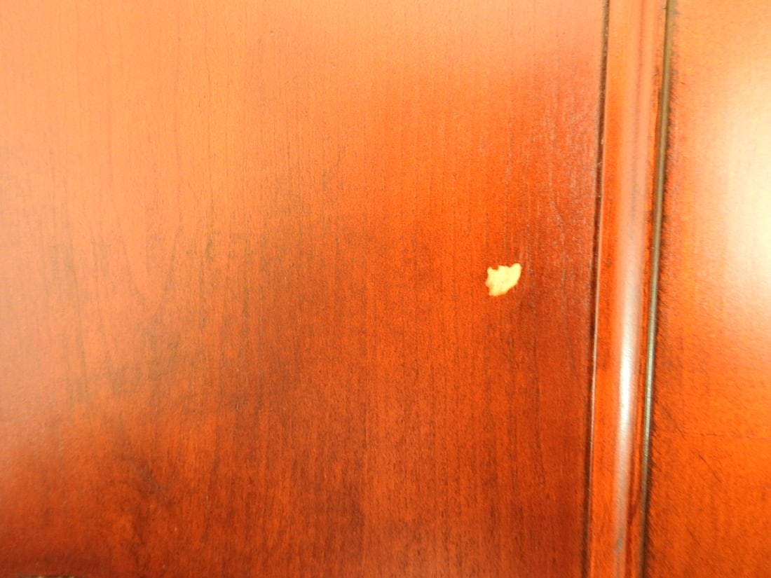 Classical Style Carved Mahogany Armoire - 7