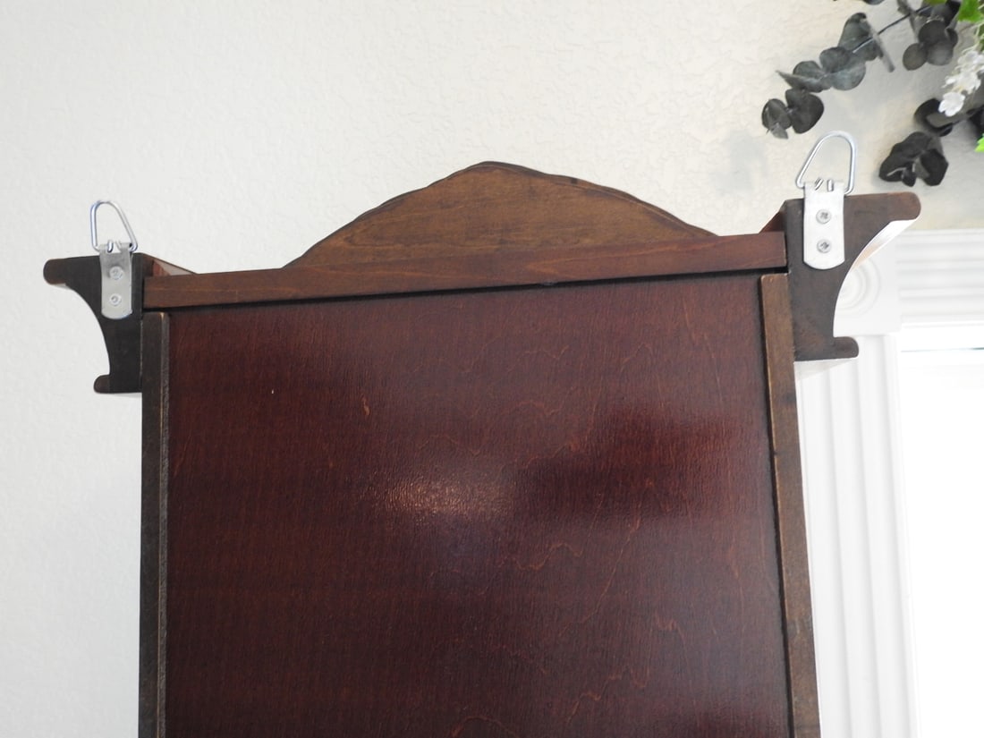 Neoclassical Style Carved Walnut Wall Clock - 4
