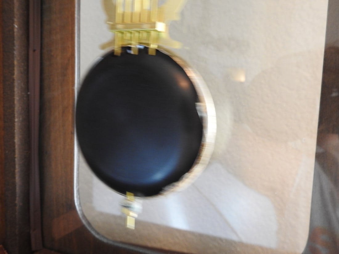 Neoclassical Style Carved Walnut Wall Clock - 5