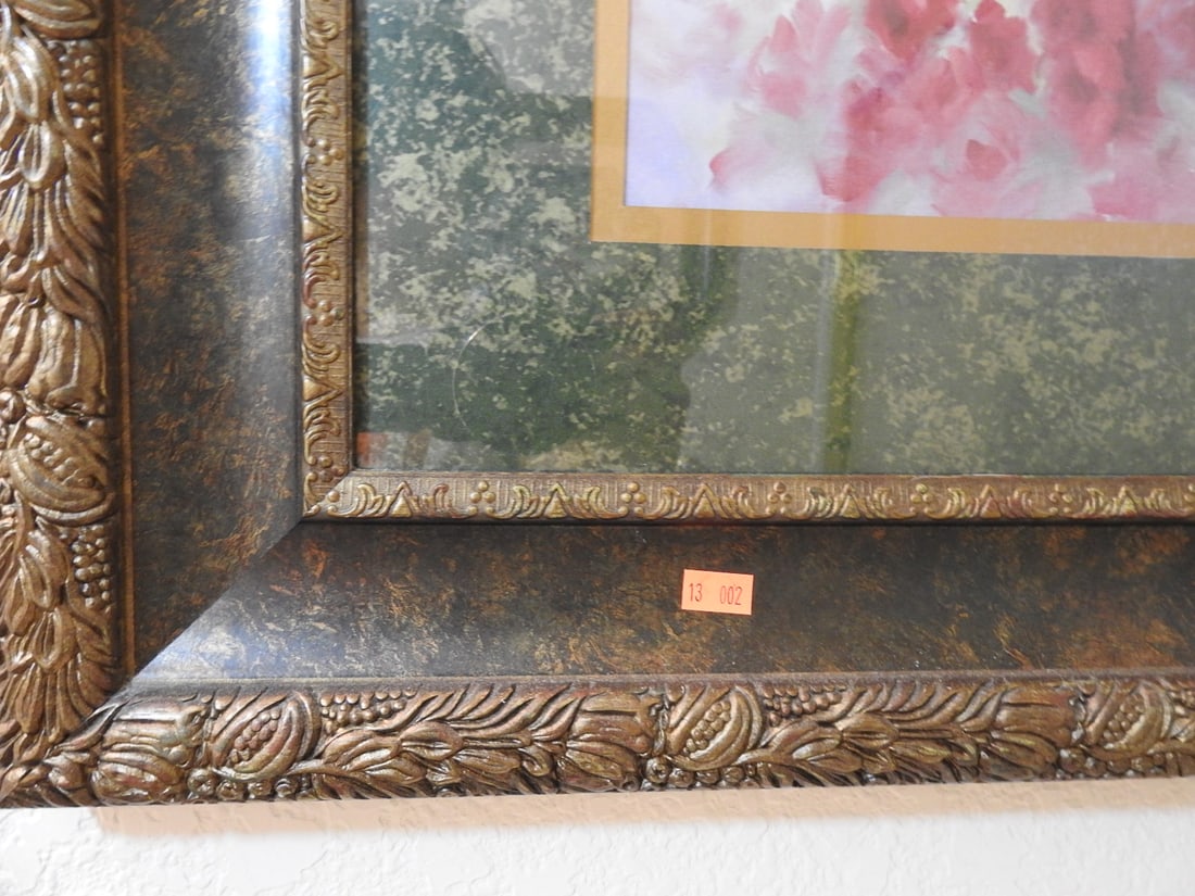 Home Interiors Floral Framed Print - 2