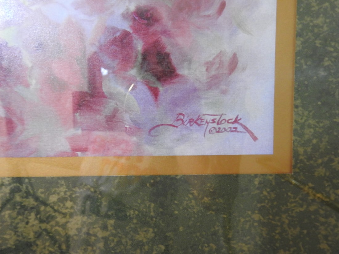 Home Interiors Floral Framed Print - 3