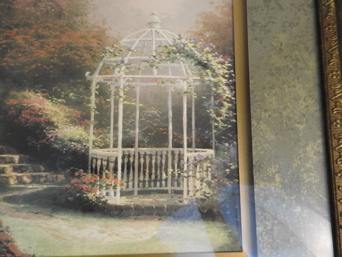 Thomas Kinkade Gardens Beyond Autumn Gate Print - 5