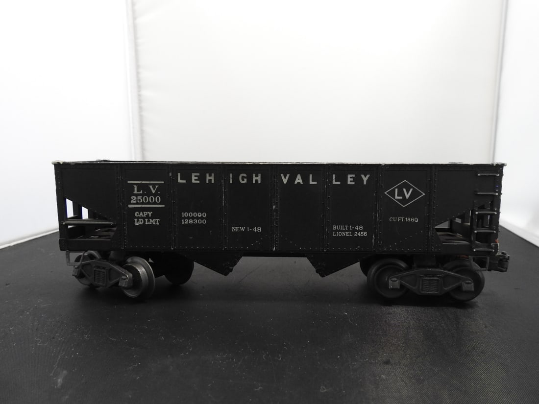 Lionel No. 2456 Lehigh Valley Hopper Car - 2