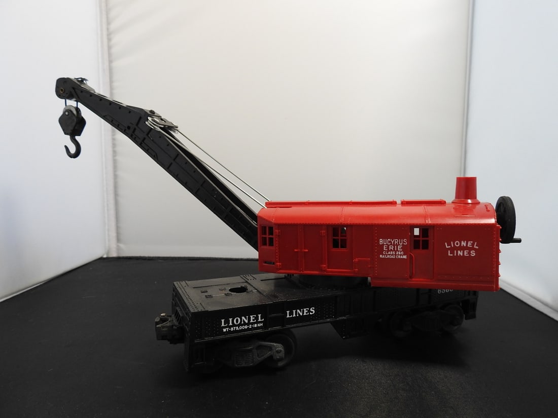 Lionel No. 6560 Bucyrus-Erie Crane Car (1 of 7)