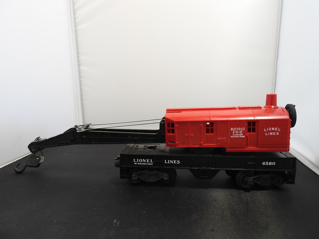 Lionel No. 6560 Bucyrus-Erie Crane Car - 2