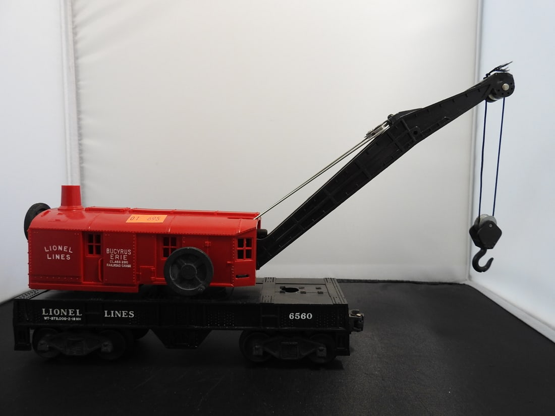 Lionel No. 6560 Bucyrus-Erie Crane Car - 4