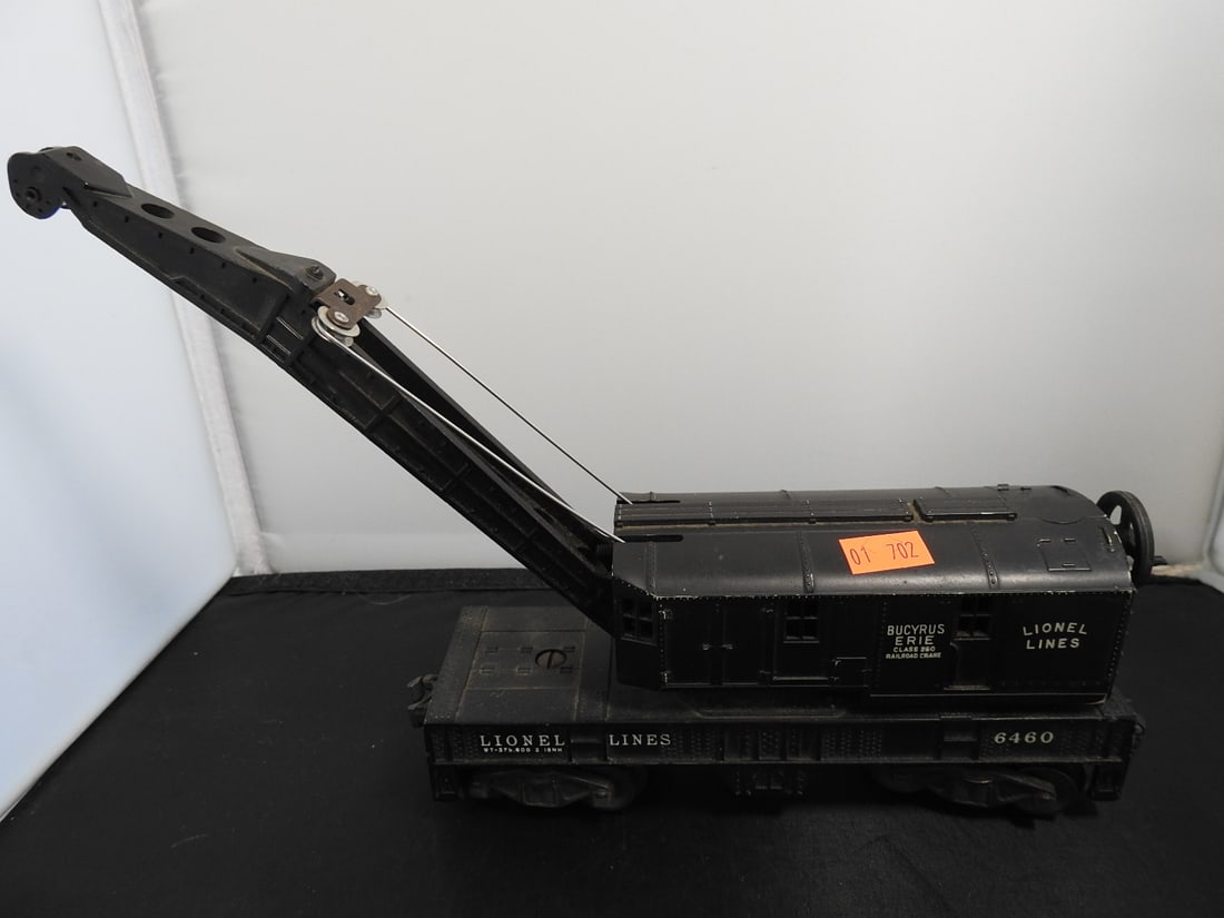 Lionel No. 6460 Bucyrus-Erie Operating Work Crane Car (1 of 3)