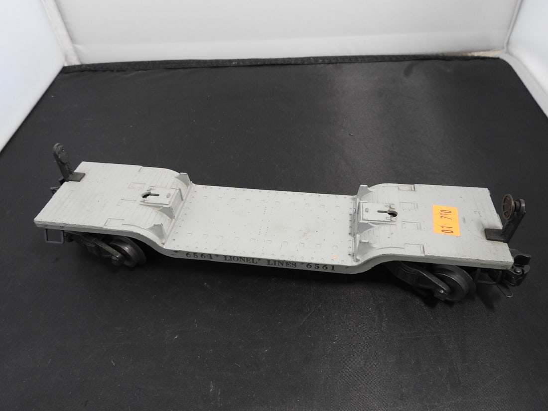 Lionel No. 6561 Depressed Center Cable Reel Flatcar - 7