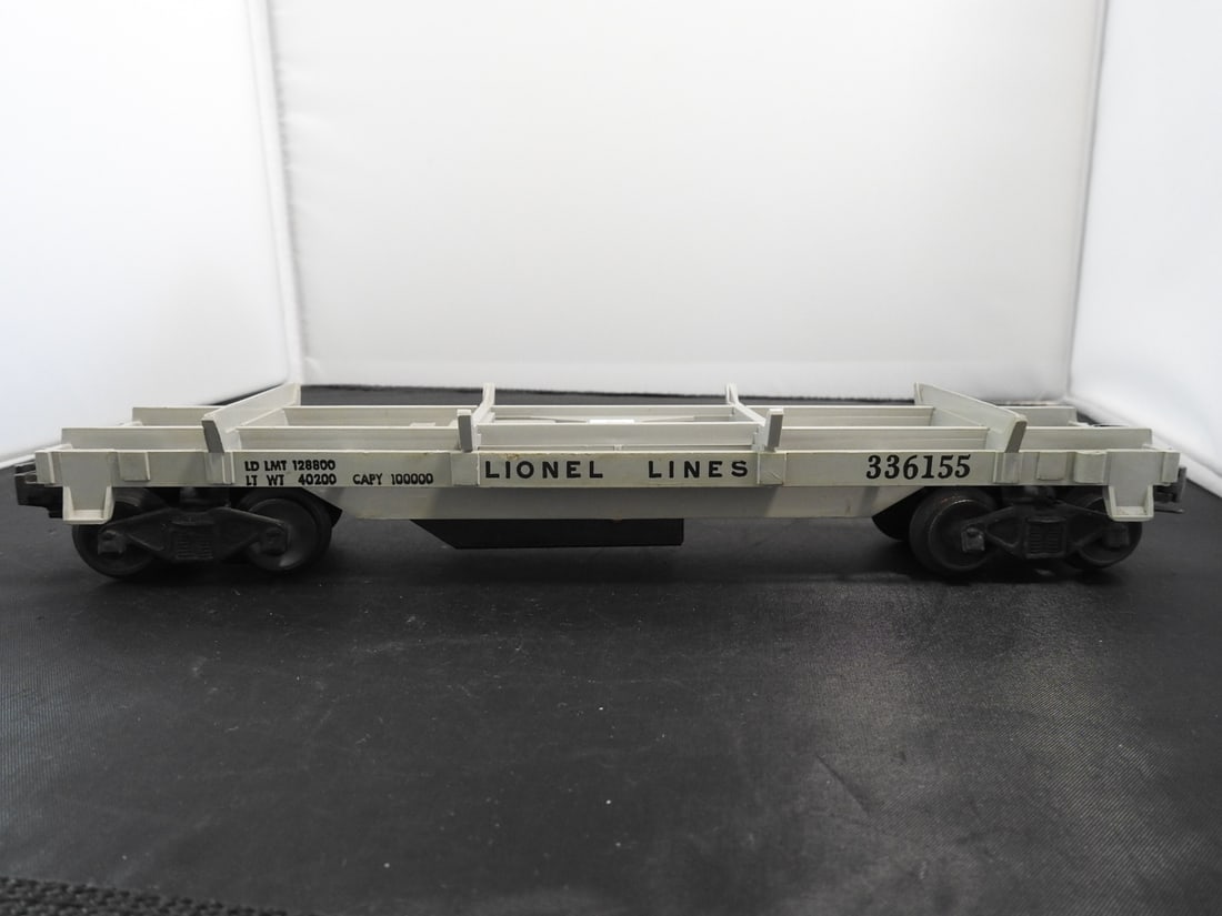 Lionel No. 3361 Operating Log Unloading Flatcar - 2