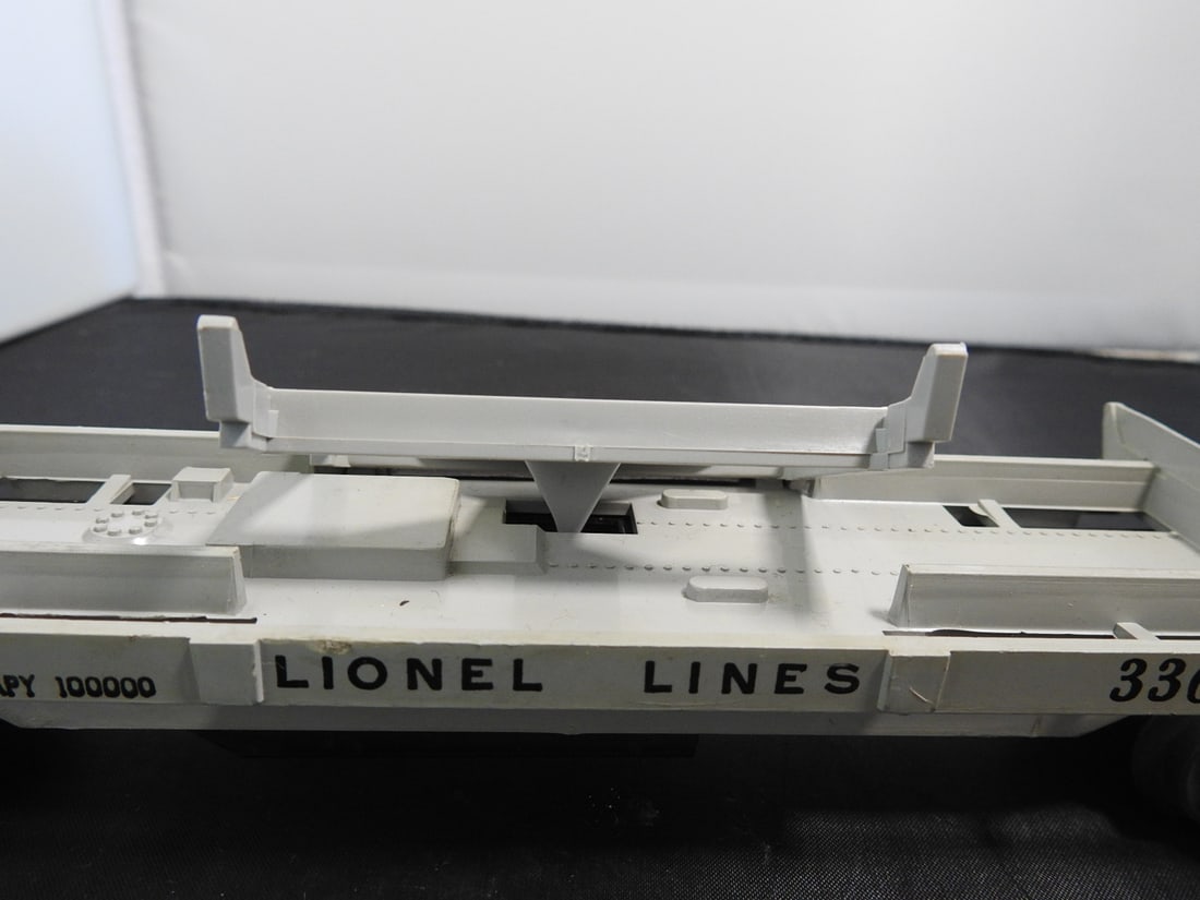 Lionel No. 3361 Operating Log Unloading Flatcar - 6