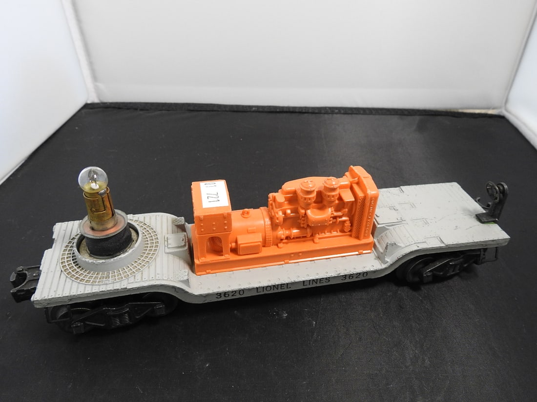 Lionel No. 3620 Operating Searchlight Car - 2