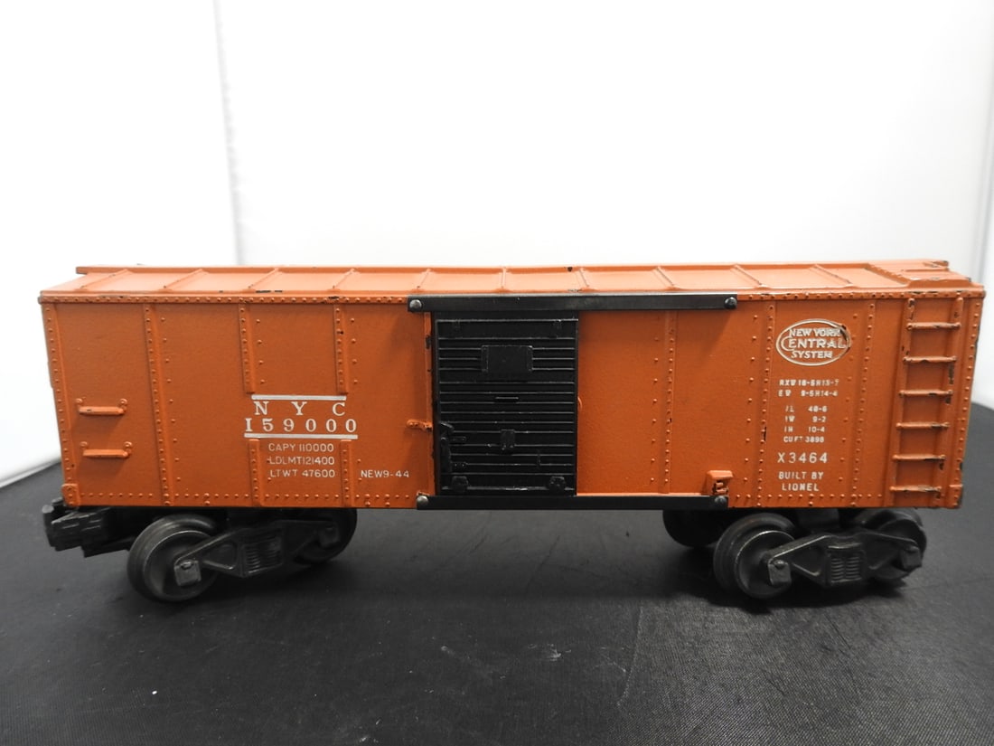 Lionel X3464 New York Central Operating Boxcar - 3