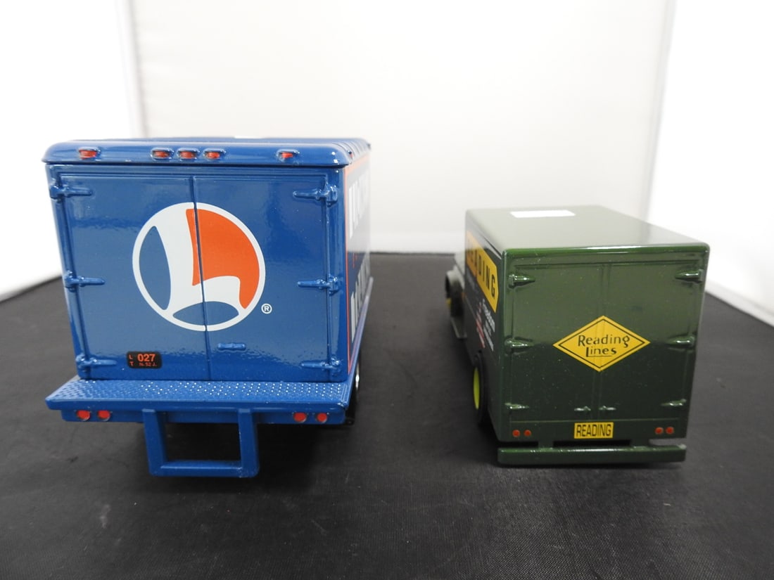 Lot of Two Die-Cast Railroad Advertising Delivery Trucks - 4