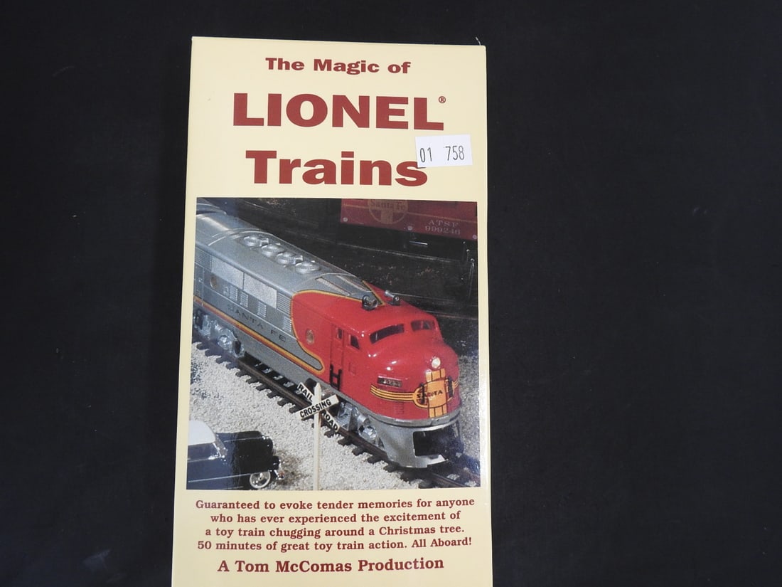 Lionel Train Reference Books and VHS Lot - 4