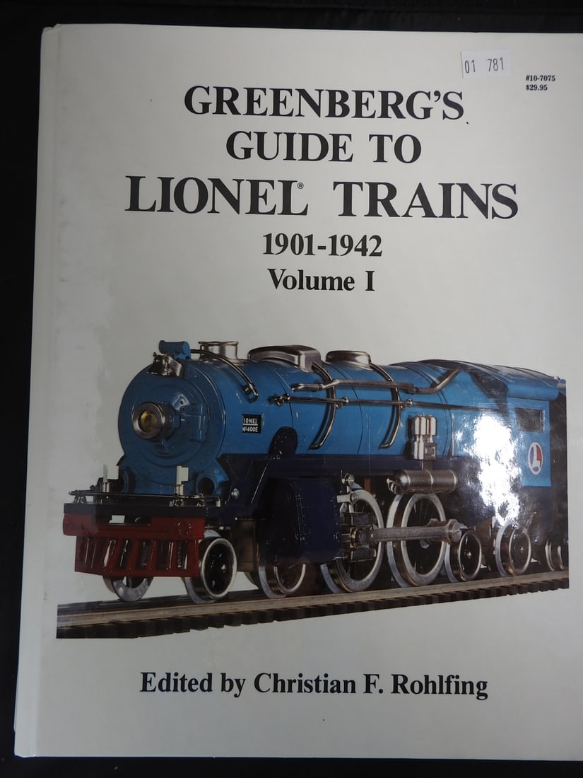 Lionel Train Catalogs and Reference Books Lot - 2