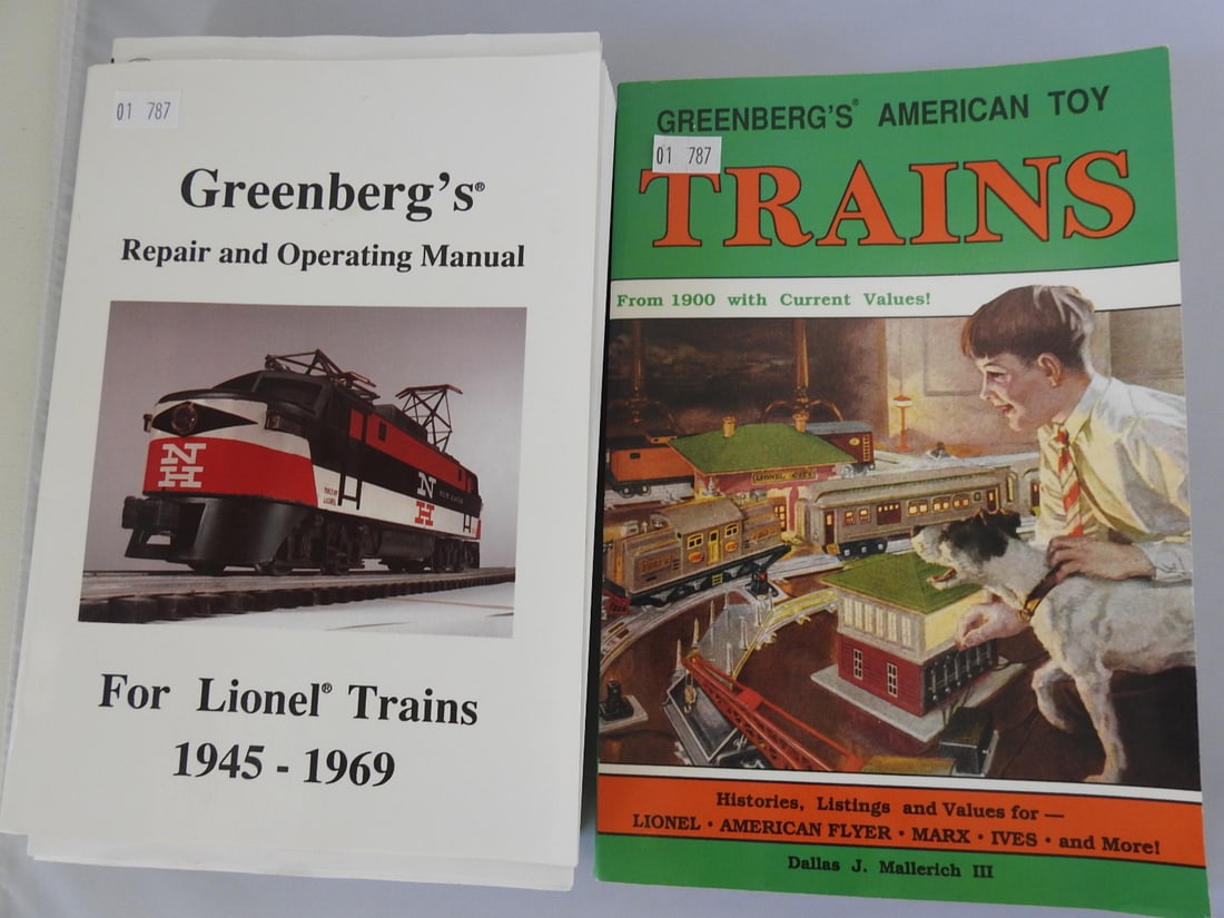 Lionel Train Repair Manuals and Reference Books Lot (1 of 2)