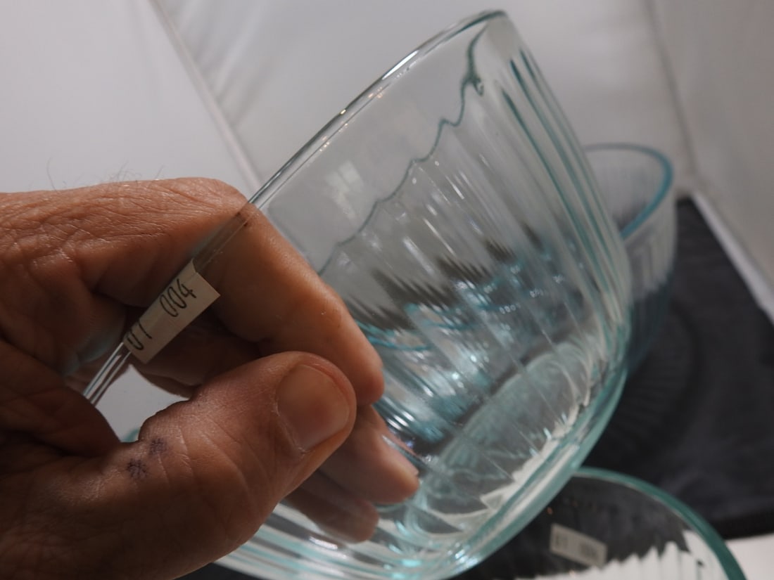 Pyrex Clear Glass Mixing / Baking Bowls, Set of 4 - 3