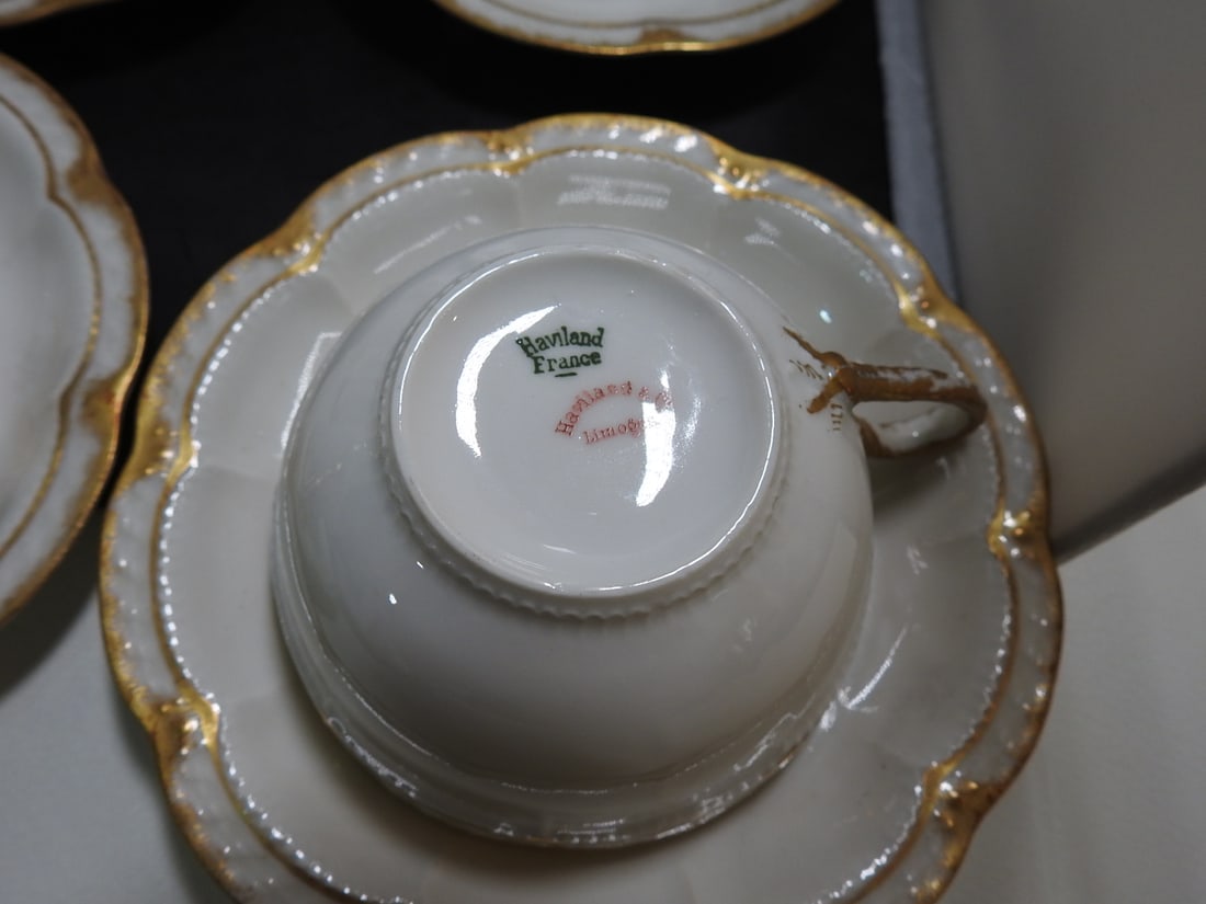 Haviland Limoges France Porcelain Tea and Chocolate Service, 20 Pieces - 7