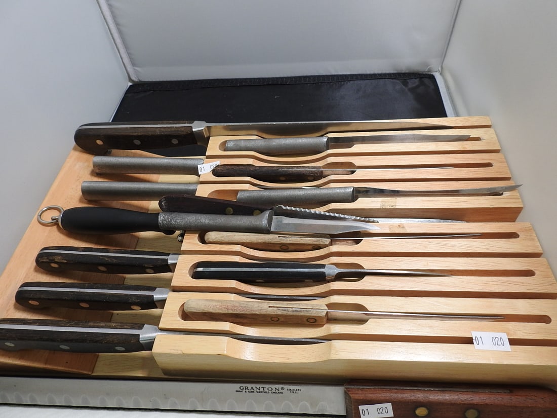 Mixed Kitchen Knife Collection, 16 Pieces - 10