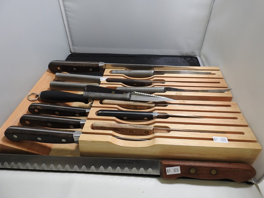 Mixed Kitchen Knife Collection, 16 Pieces - 7