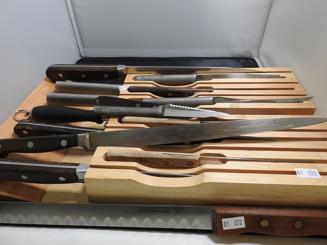 Mixed Kitchen Knife Collection, 16 Pieces - 9