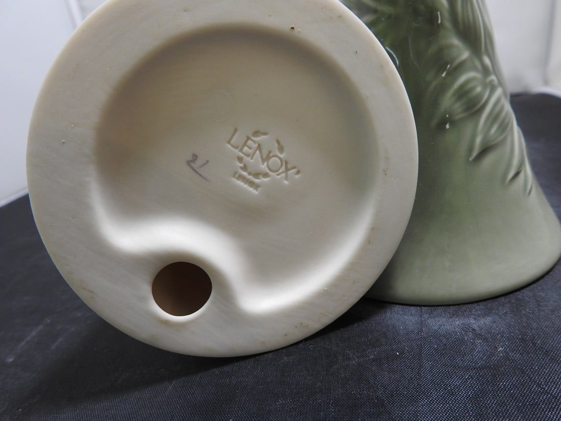 Lenox Fine Porcelain Candlesticks, Pair - 4
