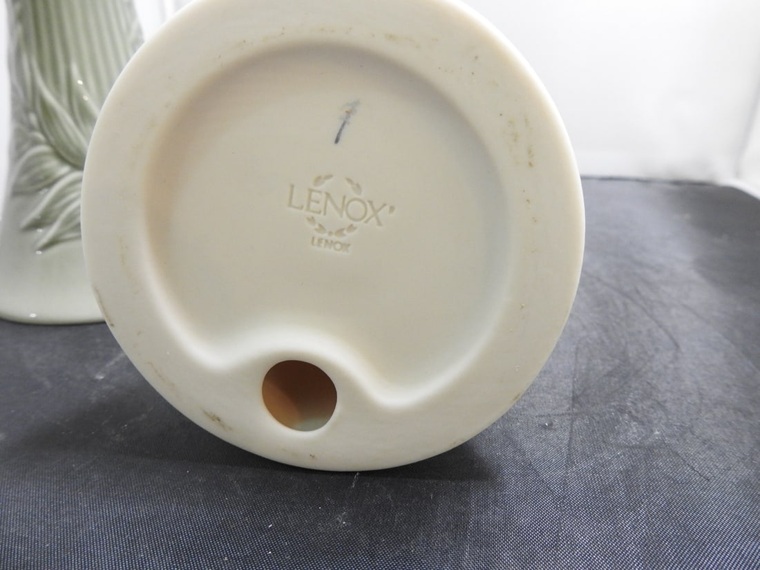 Lenox Fine Porcelain Candlesticks, Pair - 5