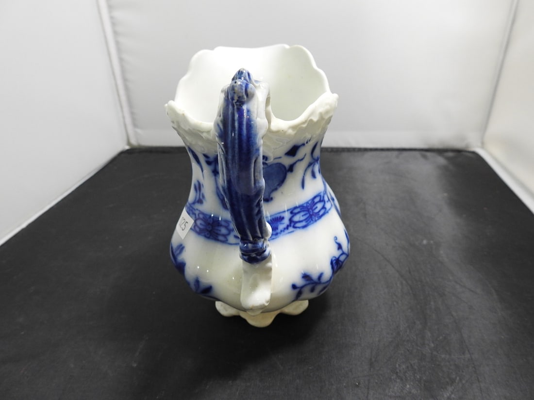 Johnson Bros. England Flow Blue Ironstone Pitcher - 2